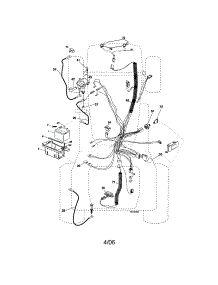 Electrical parts for Craftsman Front-Engine Lawn Tractor 917276846 from AppliancePartsPros.com