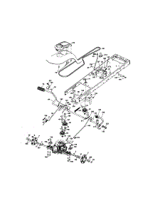 Ground Drive parts for Craftsman Front-Engine Lawn Tractor 917276846 from AppliancePartsPros.com