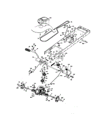 Ground Drive parts for Craftsman Front-Engine Lawn Tractor 917276861 from AppliancePartsPros.com