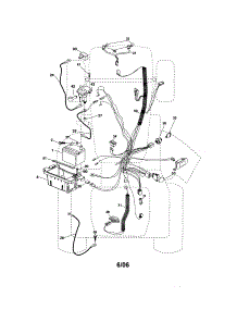 Electrical parts for Craftsman Front-Engine Lawn Tractor 917276862 from AppliancePartsPros.com