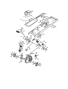 Ground Drive parts for Craftsman Front-Engine Lawn Tractor 917276862 from AppliancePartsPros.com