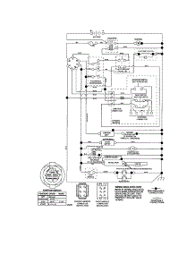 Schematic-Tractor parts for Craftsman Front-Engine Lawn Tractor 917276863 from AppliancePartsPros.com