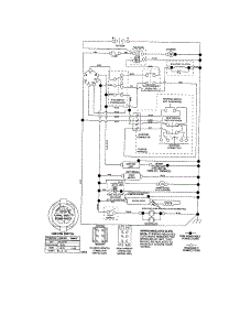 Schematic-Tractor parts for Craftsman Front-Engine Lawn Tractor 917276865 from AppliancePartsPros.com