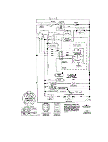 Schematic parts for Craftsman Front-Engine Lawn Tractor 917276880 from AppliancePartsPros.com