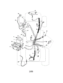 Electrical parts for Craftsman Front-Engine Lawn Tractor 917276881 from AppliancePartsPros.com