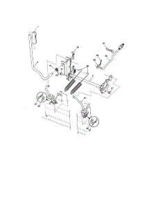 Lift Assembly parts for Craftsman Front-Engine Lawn Tractor 917276882 from AppliancePartsPros.com