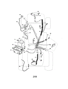 Electrical parts for Craftsman Front-Engine Lawn Tractor 917276883 from AppliancePartsPros.com