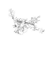 Steering Assembly parts for Craftsman Front-Engine Lawn Tractor 917276883 from AppliancePartsPros.com