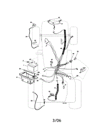 Electrical parts for Craftsman Front-Engine Lawn Tractor 917276884 from AppliancePartsPros.com