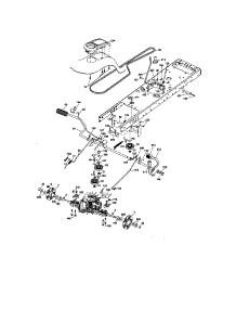 Ground Drive parts for Craftsman Front-Engine Lawn Tractor 917276884 from AppliancePartsPros.com