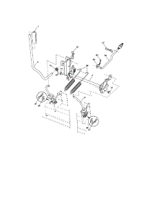 Lift Assembly parts for Craftsman Front-Engine Lawn Tractor 917276902 from AppliancePartsPros.com