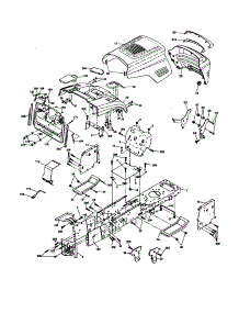 Chassis And Enclosures parts for Craftsman Front-Engine Lawn Tractor 917277103 from AppliancePartsPros.com