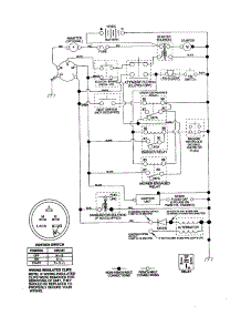 Schematic parts for Craftsman Front-Engine Lawn Tractor 917277103 from AppliancePartsPros.com