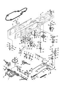 Drive parts for Craftsman Front-Engine Lawn Tractor 917277104 from AppliancePartsPros.com