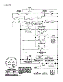Schematic parts for Craftsman Front-Engine Lawn Tractor 917277104 from AppliancePartsPros.com