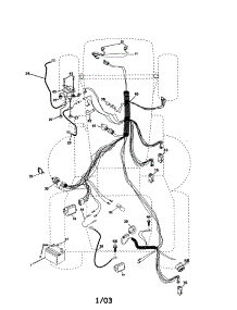 Electrical parts for Craftsman Front-Engine Lawn Tractor 917277111 from AppliancePartsPros.com