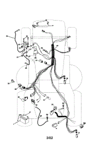 Electrical parts for Craftsman Front-Engine Lawn Tractor 917277120 from AppliancePartsPros.com