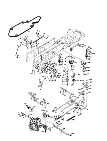 Drive parts for Craftsman Front-Engine Lawn Tractor 917277120 from AppliancePartsPros.com