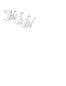 Wheels And Tires parts for Craftsman Front-Engine Lawn Tractor 917277121 from AppliancePartsPros.com
