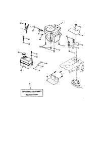 Engine parts for Craftsman Front-Engine Lawn Tractor 917277121 from AppliancePartsPros.com