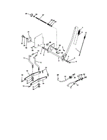 Mower Lift parts for Craftsman Front-Engine Lawn Tractor 917277122 from AppliancePartsPros.com