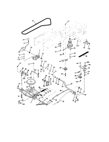 Ground Drive parts for Craftsman Front-Engine Lawn Tractor 917277130 from AppliancePartsPros.com