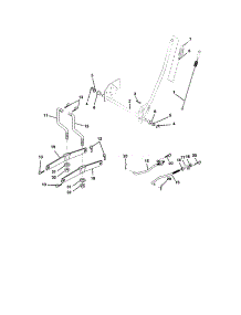Lift Assembly parts for Craftsman Front-Engine Lawn Tractor 917277130 from AppliancePartsPros.com