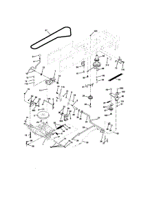 Ground Drive parts for Craftsman Front-Engine Lawn Tractor 917277131 from AppliancePartsPros.com