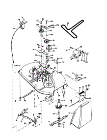 Mower parts for Craftsman Front-Engine Lawn Tractor 917277152 from AppliancePartsPros.com