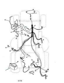 Electrical parts for Craftsman Front-Engine Lawn Tractor 917277170 from AppliancePartsPros.com