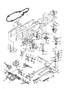 Drive parts for Craftsman Front-Engine Lawn Tractor 917277170 from AppliancePartsPros.com