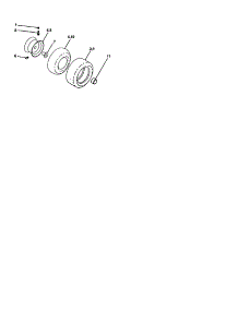 Wheels And Tires parts for Craftsman Front-Engine Lawn Tractor 917277182 from AppliancePartsPros.com