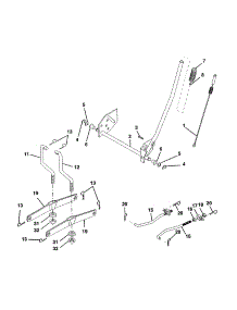Mower Lift parts for Craftsman Front-Engine Lawn Tractor 917277190 from AppliancePartsPros.com
