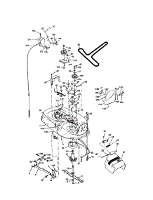 Mower parts for Craftsman Front-Engine Lawn Tractor 917277190 from AppliancePartsPros.com