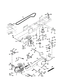 Ground Drive parts for Craftsman Front-Engine Lawn Tractor 917277200 from AppliancePartsPros.com