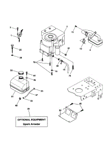 Engine parts for Craftsman Front-Engine Lawn Tractor 917277200 from AppliancePartsPros.com