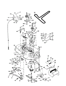 Mower parts for Craftsman Front-Engine Lawn Tractor 917277220 from AppliancePartsPros.com