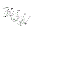 Wheels And Tires parts for Craftsman Front-Engine Lawn Tractor 917277230 from AppliancePartsPros.com