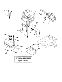 Engine parts for Craftsman Front-Engine Lawn Tractor 917277250 from AppliancePartsPros.com