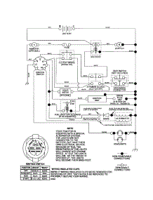 Schematic parts for Craftsman Front-Engine Lawn Tractor 917277250 from AppliancePartsPros.com