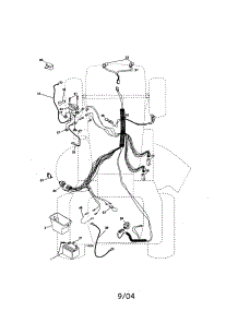 Electrical parts for Craftsman Front-Engine Lawn Tractor 917277251 from AppliancePartsPros.com