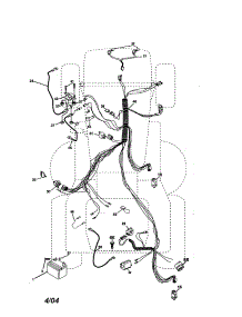 Electrical parts for Craftsman Front-Engine Lawn Tractor 917277260 from AppliancePartsPros.com