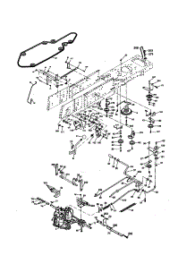 Drive parts for Craftsman Front-Engine Lawn Tractor 917277260 from AppliancePartsPros.com