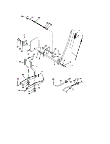 Mower Lift parts for Craftsman Front-Engine Lawn Tractor 917277260 from AppliancePartsPros.com