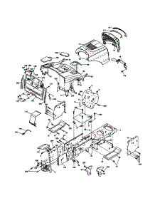 Chassis And Enclosures parts for Craftsman Front-Engine Lawn Tractor 917277263 from AppliancePartsPros.com