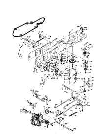 Drive parts for Craftsman Front-Engine Lawn Tractor 917277263 from AppliancePartsPros.com