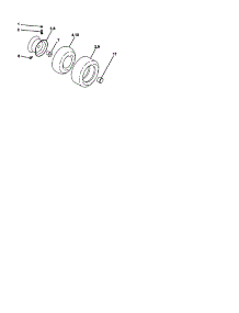 Wheels And Tires parts for Craftsman Front-Engine Lawn Tractor 917277263 from AppliancePartsPros.com