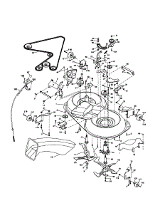 Mower parts for Craftsman Front-Engine Lawn Tractor 917277263 from AppliancePartsPros.com