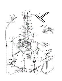 Mower parts for Craftsman Front-Engine Lawn Tractor 917277311 from AppliancePartsPros.com
