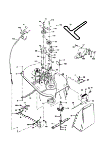 Mower parts for Craftsman Front-Engine Lawn Tractor 917277312 from AppliancePartsPros.com